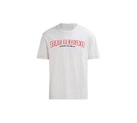 True Religion Maglietta navy / grigio chiaro / rosso acceso / bianco Uomo True Religion XL navy / grigio chiaro / rosso acceso / bianco