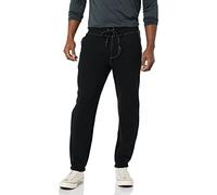 True Religion Big T Jogger Pantaloni da Tuta, Nero, L Uomo