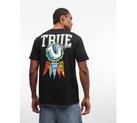 True Religion - Pennants - T-shirt nero corvino XS