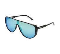 True Religion Riley's Aero Drift Black Shield Occhiali da Sole Uomo