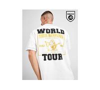 True Religion World Tour Big Logo Maglia, Bianco M