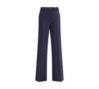 True Royal Blue Viscose Flared Pants - IT40 | M