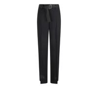 True Royal - Pantaloni Neri in Viscosa - - Trousers - Donna - Nero - L
