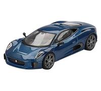True Scale Miniatures MGT00884-L Jagua. C-X75 Blue 2024 Mini-GT - scala 1/64 - auto in miniatura da collezione