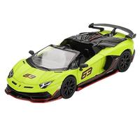 True Scale Miniatures MGT00887-L Mini-GT Lamborghin. Aventador SVJ 63 Roadster Verde Shock 2022 - scala 1/64 - modellino auto