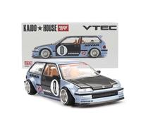 True Scale Miniatures Mini-GT Kaido House KHMG179 - Hond. Civic (EF) Roulette V1 1987 - Scala 1/64 - modellino Auto