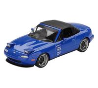 True Scale Miniatures Mini-GT MGT01069-L - Mazd. MX-5 Miata Tuned Version Dark Blue 1990 - Scala 1/64 - modellino Auto