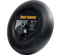 True Temper 6 Cubic Foot Never Flat tire acciaio carriola - R6STSP25