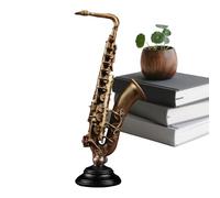 True-to-Life Scale: Miniature Instrument Figurines replicate real instrument proportions with precision, offering an authentic visual appeal that enhances any display setting through their meticulousl
