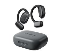 truefree Cuffie Bluetooth 5.3 ad orecchio aperto, auricolari senza fili con ganci per orecchie, cancellazione del rumore ENC, suono stereo coinvolgente con driver da 16,2 mm,nero