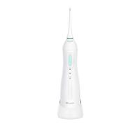 TrueLife AquaFloss Compact - Irrigatore orale senza fili, con risciacquo elettrico, serbatoio dell'acqua da 150 ml, 3 modalità e 2 ugelli, irrigatore dentale, testa girevole, leggero, IPX7