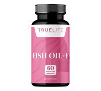 TrueLife Fish Oil + E 1000 mg - 60 Softgel - EPA 500mg / DHA 250mg