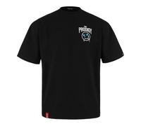 trueprodigy Maglietta 'Kenji F' blu / rosso / nero / bianco Donna trueprodigy S