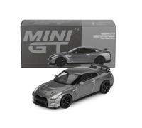 Truescale Miniatures Mini GT MGT01089-R - Nissa. GTR (R35) CRS Version Dark Metal Gray 2013 - scala 1/64 - modellino auto