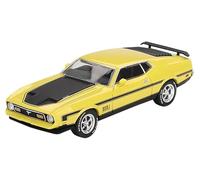 Truescale Miniatures Mini GT MGT01139-L - For. Mustang Mach1 Grabber Yellow 1971 - scala 1/64 - modellino auto