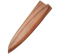 Truffa a coltello a legna Protettore per copertina per lama da 9, 45 pollici per coltello da chef, gyuto, protezione per la sicurezza della cucina per cassetto o viaggio