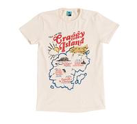 TruffleShuffle Father Ted Inspired Craggy Island Map Natural T Shirt