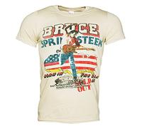 TruffleShuffle Uomo Ecru 85 US Tour Bruce Springsteen T Shirt