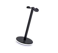 Trufolxiaz Porta Supporto per Cuffie in Alluminio Rack Space Salvaling per Cuffie Despositore Desktop LED A LED LED Light Porta per Cuffie in Alluminio in Alluminio