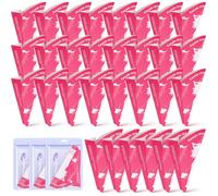 Trukafie 30 pezzi orinella da donna, aiuto per pipì per donne, usa e getta, per escursioni, auto, attività all'aria aperta, viaggi e campeggio (rosa e bianco)