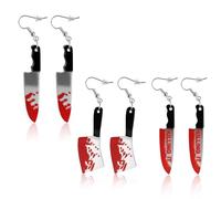 Trukafie Set di orecchini per Halloween, da donna, per carnevale, feste a tema