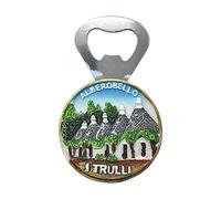 Trulli Italia Alberobello 3D magnete frigo turistico souvenir viaggio adesivo apribottiglie frigorifero magnete casa cucina decorazione collezione dalla Cina