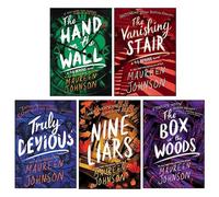 Truly Devious Series Collection 5 Books Set By Maureen Johnson (Nine Liars, Truly Devious, The Vanishing Stair, The Hand on the Wall, The Box in the Woods)