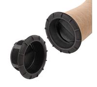 Truma Terminale uscita aria calda 65mm tubi aria calda chiudibile (1x nero)