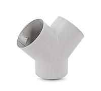 Truma Y pezzo per tubi ad aria calda grigio per 65 mm TS Y pezzo (1)