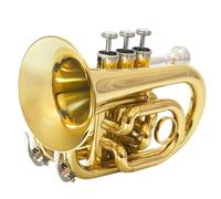 Trumento A Tromba Trombe Tascabili Professionali In Sib Per Strumenti A Fiato In Ottone Campana Da 104 Mm Con Custodia In ABS