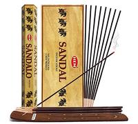 TRUMIRI Sandalo (Sandalo) Bastoncini di incenso & Holder Bundle