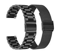 TRUMiRR Sostituzione per Huawei Watch GT3 Pro 46mm/GT Runner 46mm/Watch3 Pro/GT 2 Pro/GT 2e cinturino, 22mm Cinturino in acciaio inossidabile per Amazfit GTR 2e/GTR3 Pro/Xiaomi Mi Watch