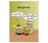 Trumix Cartoons - Nichts geht mehr (Wandkalender 2026 DIN A2 hoch), CALVENDO Monatskalender: Cartoons von Trumix über das Leben und den Alltag, zum Aufhängen und Schmunzeln.