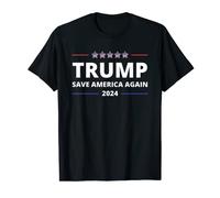 Trump 2024 Camicia Save America Camicia Save America Again Trump Maglietta