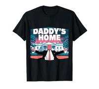 Trump 2024 Take America Back Daddy's Home divertente Trump Tee Maglietta