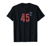Trump 45 Squared TShirt - Pro Trump 2 Terms Gift Maglietta