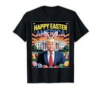 Trump Happy Easter Bunny Egg Hunt Cute Spring Funny Day Maglietta