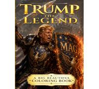 Trump: The Legend: A Big Beautiful Coloring Book