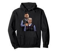 Trump Vance 2024 Fratelli Parodia divertente Trump J.D. Vance Bros Felpa con Cappuccio