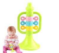 Trumpet Horn For Kids, Cartoon Air Horn Instrument, ABS Puzzle Enlightenment Trumpet Music Toys For School, Dancing, Home, Karaoke, And Party Performance, 2.76x5.51 Inches