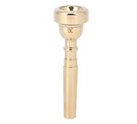 Trumpet Mouthpiece 3C 5C 7C | Brass for Clear & Sweet Tone | Horn Accessories for Beginners/Students/Musicians | Bb Tone, Gold Finish (Gold 3C)