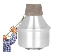 Trumpet Mute Silencer, Cork Trumpet Mute, Aluminum Alloy Mute, Lightweight Trumpet Accessories, Trumpet Sound Mute, Lightweight Replacement Trumpet Accessories, Musical Instruments Accessories