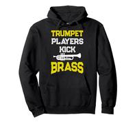Trumpet Players Kick Brass - per Trombettiere Felpa con Cappuccio