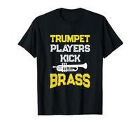 Trumpet Players Kick Brass - per Trombettiere Maglietta