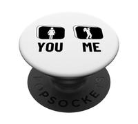 Trumpet Proud - Trumpeter divertente da donna PopSockets PopGrip Adesivo