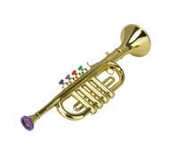 Trumpet Toy per bambini - Strumento in stile in da 4 note, attività sonora divertente | Design con codice colore Migliora le prestazioni degli interessi di coordinamento 'udito,