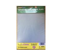 Trumpeter 0.3mm Hips Plastic Plate A4 Size (210mm300mm2PCS) 08001