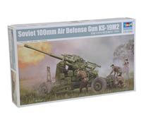 Trumpeter 002349 - Modellino di plastica 1/35 100 mm Aria Difesa Cannone ks19 m2
