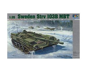 Trumpeter 00309 - Modellino carro Armato Svedese Strv 103B MBT