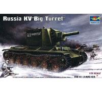 Trumpeter 00311 - 1:35 Russo KV ''Big Turret'' - Nuovo
